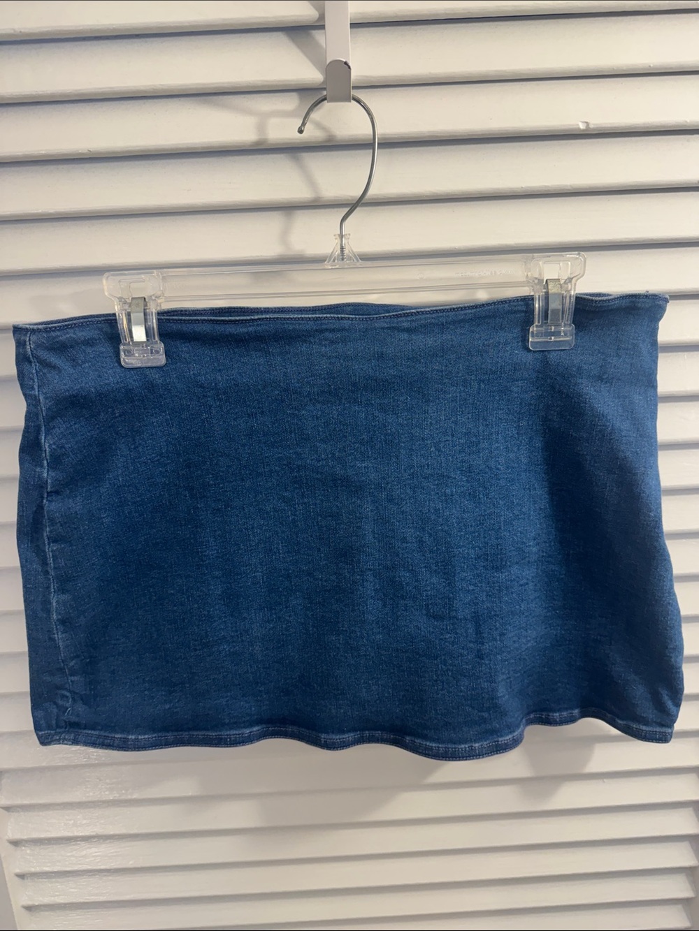 EUC AE Next Level Low-Rise Denim Micro Skort - Size 10
